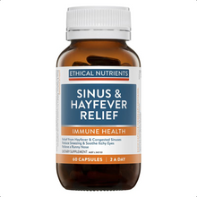 Load image into Gallery viewer, Ethical Nutrients Sinus &amp; Hayfever Relief 60 Capsules