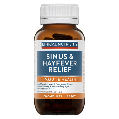 Ethical Nutrients Sinus & Hayfever Relief 60 Capsules