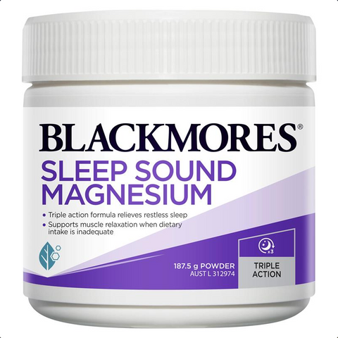 Blackmores Sleep Sound Magnesium Powder 187.5g