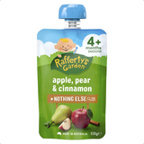 Raffertys Garden 4 Months Smooth Apple Pear & Cinnamon 120g