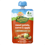 Raffertys Garden 4 Months Smooth Sweet Potato Carrot & Apple 120g