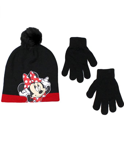 Disney Little Girls Hat and Glove Set