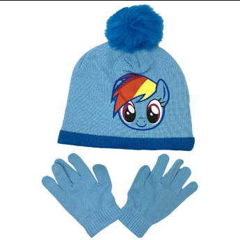 Disney Little Girls Hat and Glove Set