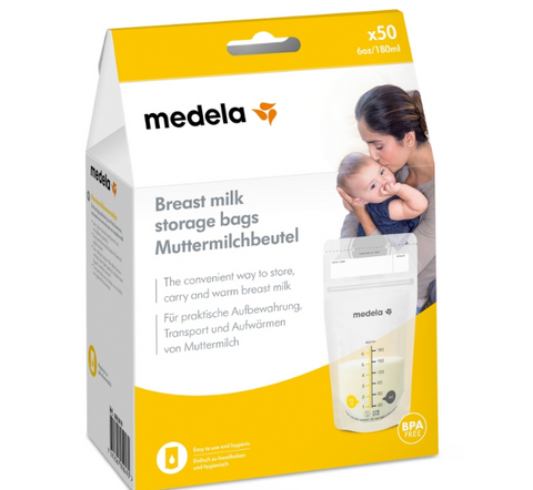 Medela Breast Milk Storage Bags 50 Bags