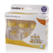 Load image into Gallery viewer, Medela Breastmilk Bottle 150ml with Wide Base - Slow Flow Teat 3pk