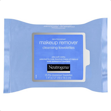 Load image into Gallery viewer, Neutrogena Makeup Remover Cleansing Towelettes Wipes 25 Pack