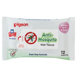 Pigeon Anti Mosquito Wipes 12 Pack (Ships April)