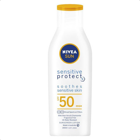 NIVEA SUN SPF 50+ Sensitive Protect Lotion 200mL