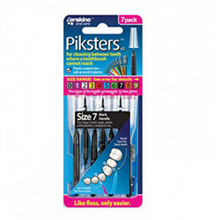 Load image into Gallery viewer, Piksters Interdental Brushes Size 7 Black 7 Pack
