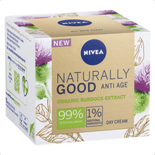 Load image into Gallery viewer, Nivea Naturally Good Anti Age Organic Burdock Extract &amp; Argan Oil Day Cream 50mL