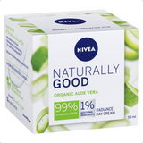Nivea Naturally Good Organic Aloe Vera Radiance Day Cream 50mL