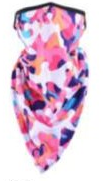 Face Mask - Washable & Adjustable Maskit Face Scarves