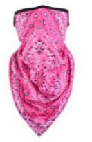 Face Mask - Washable & Adjustable Maskit Face Scarves