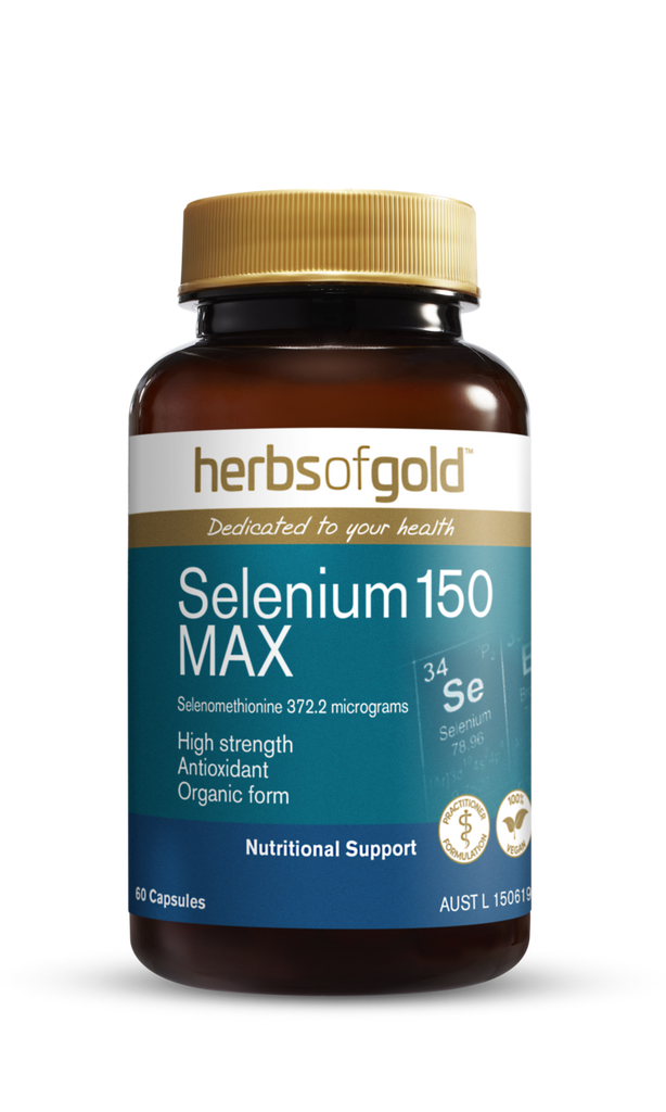 Herbs of Gold Selenium 150 MAX 60 Vegetarian Capsules