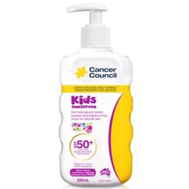 Cancer Council Kids Pump SPF50+ 200mL