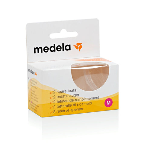 Medela Spare Teats (Pack of 2) - Medium Flow