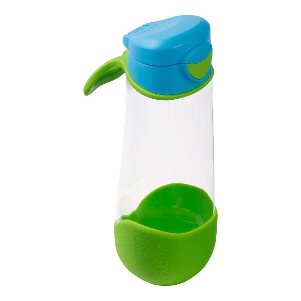 B.Box Sport Spout 600mL Bottle - Ocean Breeze