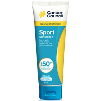 Cancer Council Tube Sport SPF 50+ 250ml