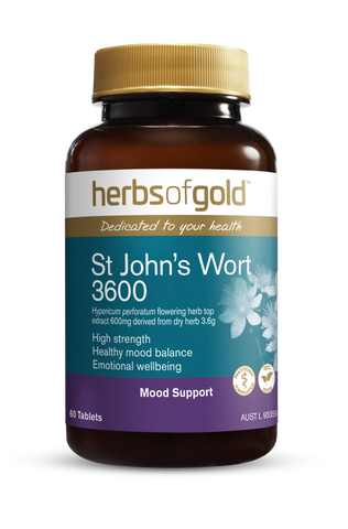 Herbs of Gold St John's Wort 3600 60 Tablets