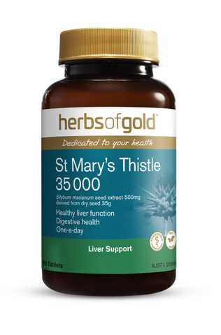 Herbs of Gold St Mary's Thistle 35000 60 Tablets