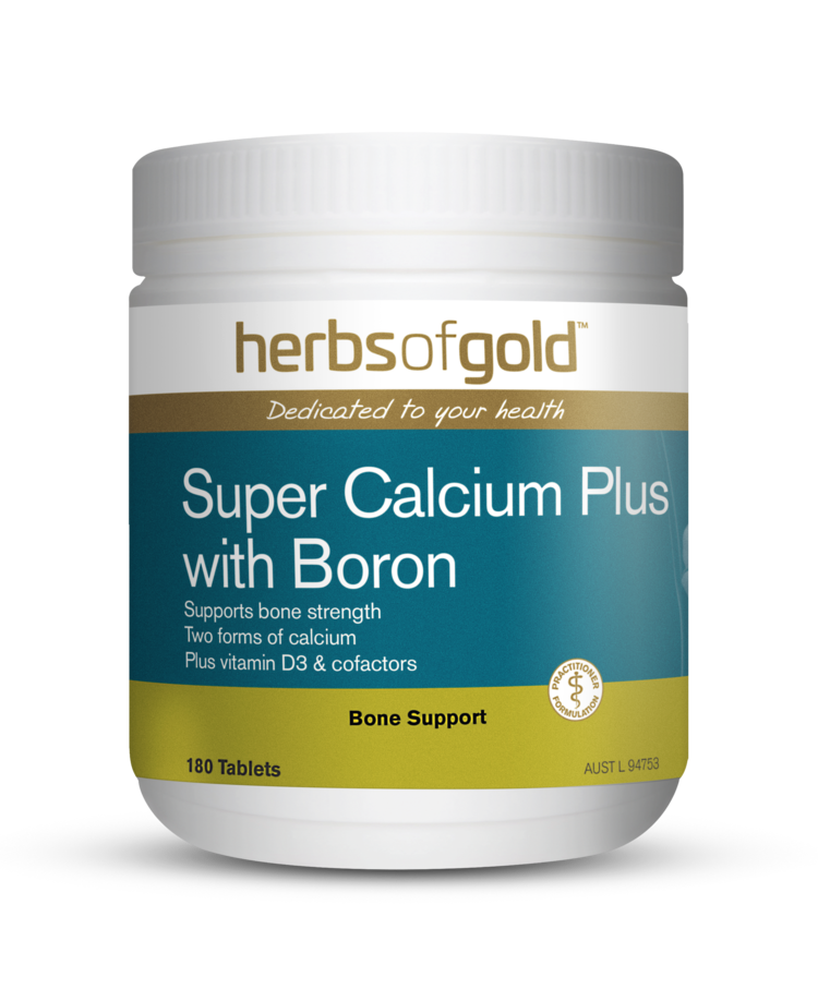 Herbs of Gold Super Calcium Plus with Boron 180 Tablets