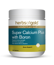 Load image into Gallery viewer, Herbs of Gold Super Calcium Plus with Boron 180 Tablets