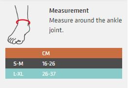 Thermoskin Dynamic Compression Ankle Sleeve S/M