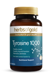 Herbs of Gold Tyrosine 1000 60 Tablets