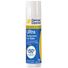 Load image into Gallery viewer, Cancer Council Ultra Lip Balm SPF50+ 4g