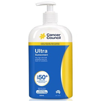 Cancer Council Ultra SPF 50+ 500mL