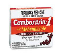 Load image into Gallery viewer, COMBANTRIN-1  CHOCOLATE SQUARES 4 Pack (Limit ONE per Order)