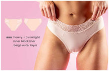 Load image into Gallery viewer, Pelvi Leakproof Bikini Underwear - Beige