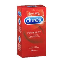 Load image into Gallery viewer, Durex Fetherlite Condoms Ultra Thin 10 Pack