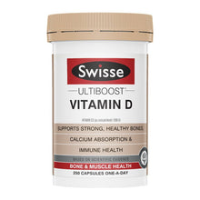 Load image into Gallery viewer, SWISSE Ultiboost Vitamin D 250 Capsules