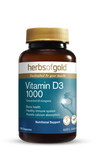 Herbs of Gold Vitamin D3 1000 120 Vegetarian Capsules