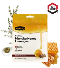 Load image into Gallery viewer, COMVITA Soothing Manuka Honey with Propolis Original (Aniseed) 40 Lozenges
