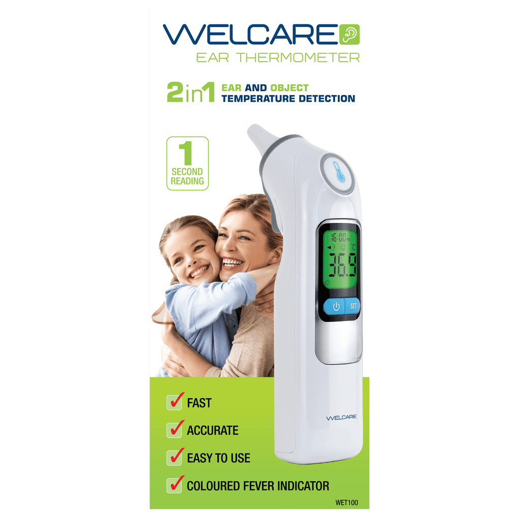 Welcare 2-in-1 Ear Thermometer - WET100