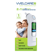 Load image into Gallery viewer, Welcare 2-in-1 Ear Thermometer - WET100