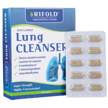 Load image into Gallery viewer, Rifold Lung Cleanser 60 Capsules