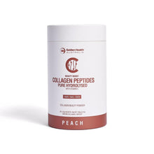 Load image into Gallery viewer, Golden Health Collagen Peptides Powder Peach 30 x 3.5g Sachets