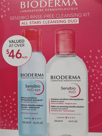 Bioderma Sensibio Rinse-Free Cleansing Kit