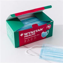 Load image into Gallery viewer, Face Mask - Wynstan Health Disposable Face Masks Level 2 Protection 4 Layers 40 PCs Box