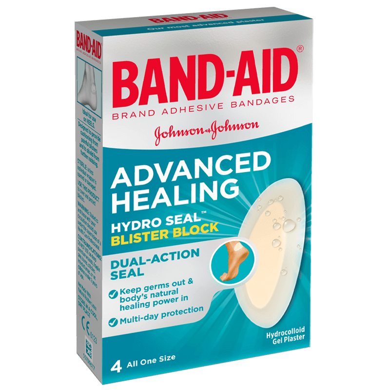 Band-Aid Advanced Healing Blister Block Regular 4