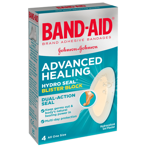 Band-Aid Advanced Healing Blister Block Regular 4