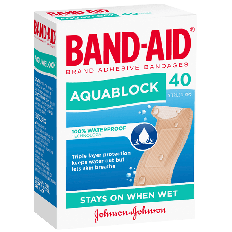 Band-Aid Aquablock Regular Strips 40