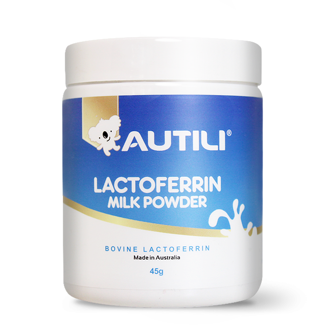 AUTILI LACTOFERRIN Milk Powder 45G  ( expiry 9/25)