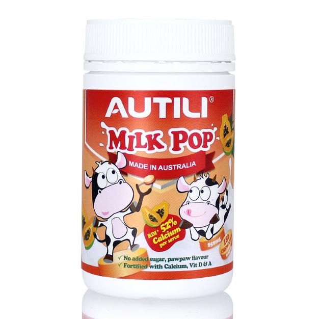 AUTILI Milk Pop 850mg 180 Chewable Tablets