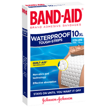 Load image into Gallery viewer, Band-Aid Tough Strips Waterproof Extra Large 10