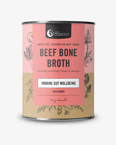 Nutra Organics Beef Bone Broth Powder Miso Ramen 125g