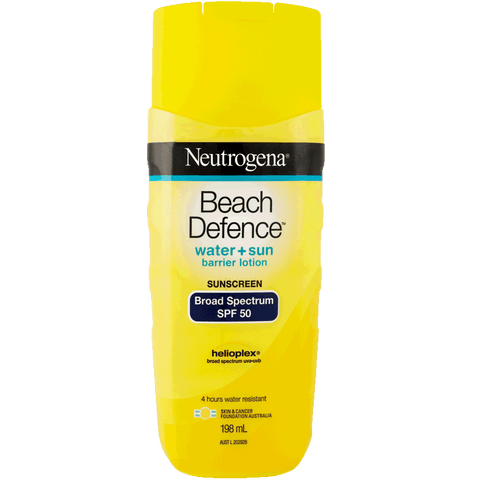 Neutrogena Beach Defence Sunscreen Lotion SPF50 198mL